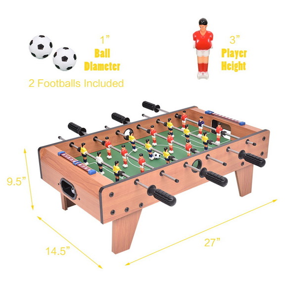 Costway 64853091 27 Inch Indoor Competition Game F...