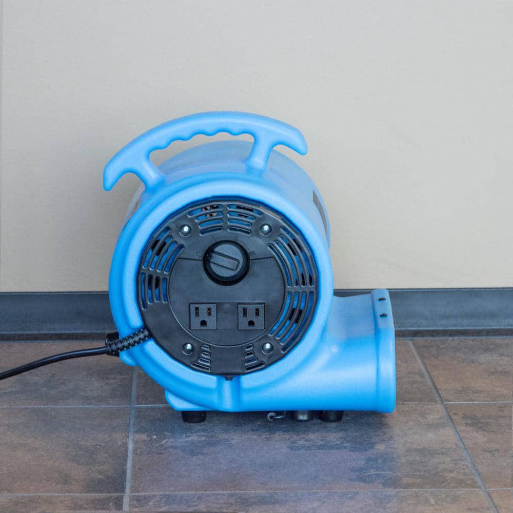 PROSERIES 900 CFM Air Mover Blower Utility Floor Fan with Daisy Chain Capability