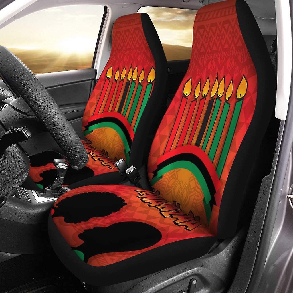 Set Of 2 Car Seat Covers Artistic Universal Auto Front Seats Protector Fits For Car，suv Sedan，truck D---47402