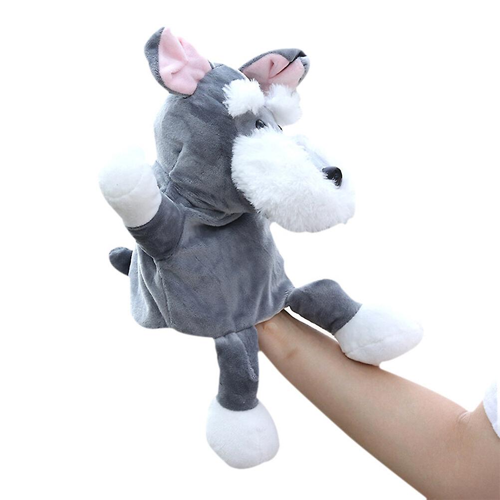 1pc Hand Puppet Cartoon Glove Animal Doll Plush Toy Parent child Story Prop