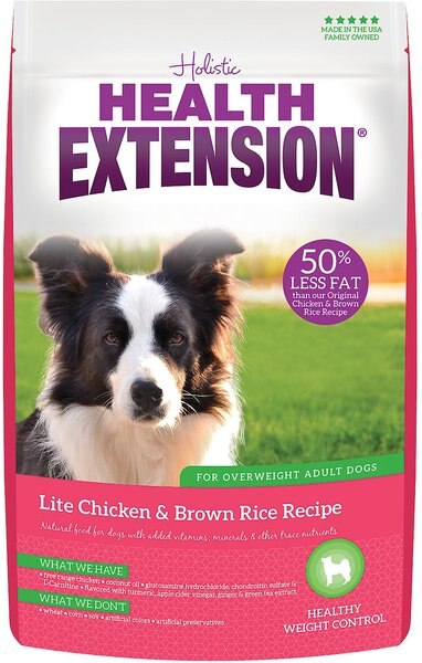 Health Extension Lite Chicken and Brown Rice Recipe Dry Dog Food