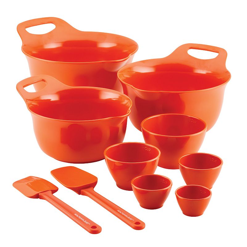 Rachael Ray Mix and Measure 10-pc. Mixing Bowl Measuring Cup and Utensil Set