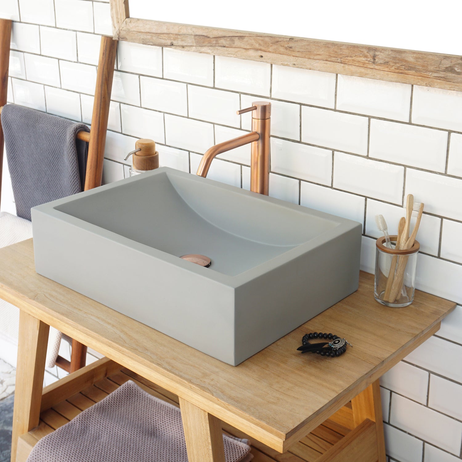 Eldon Rectangular Above Counter Basin