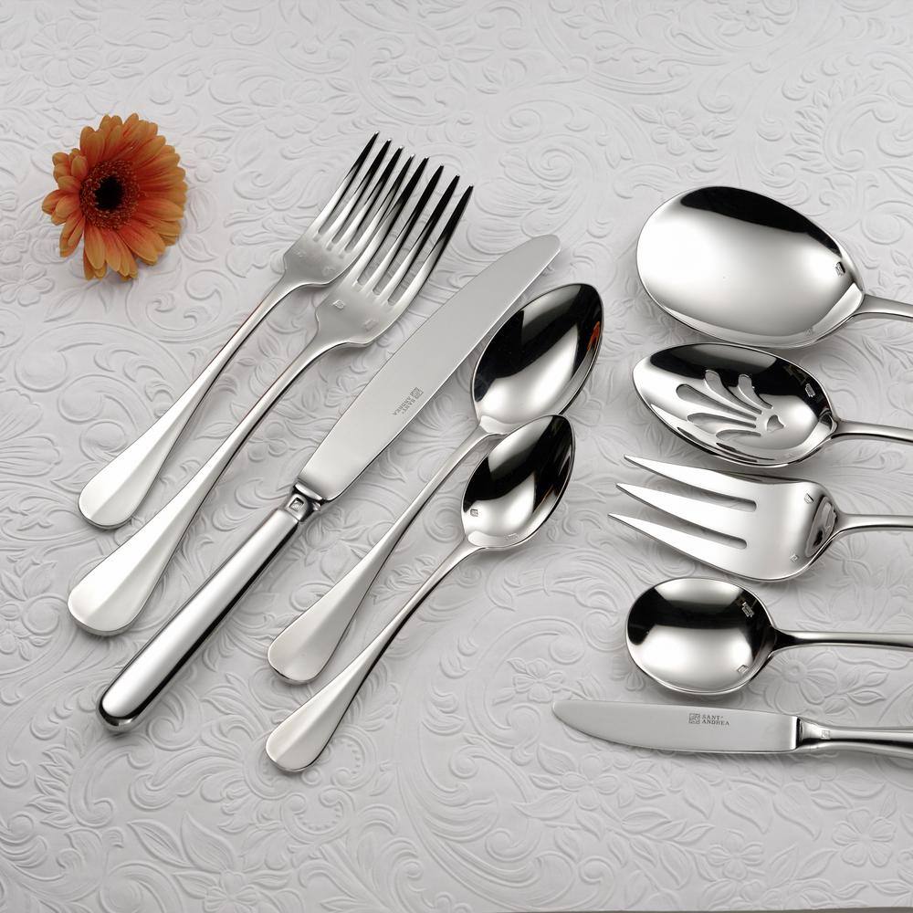 Oneida Scarlatti 1810 Stainless Steel Oval Bowl SoupDessert Spoons (Set of 12) T018SDEF