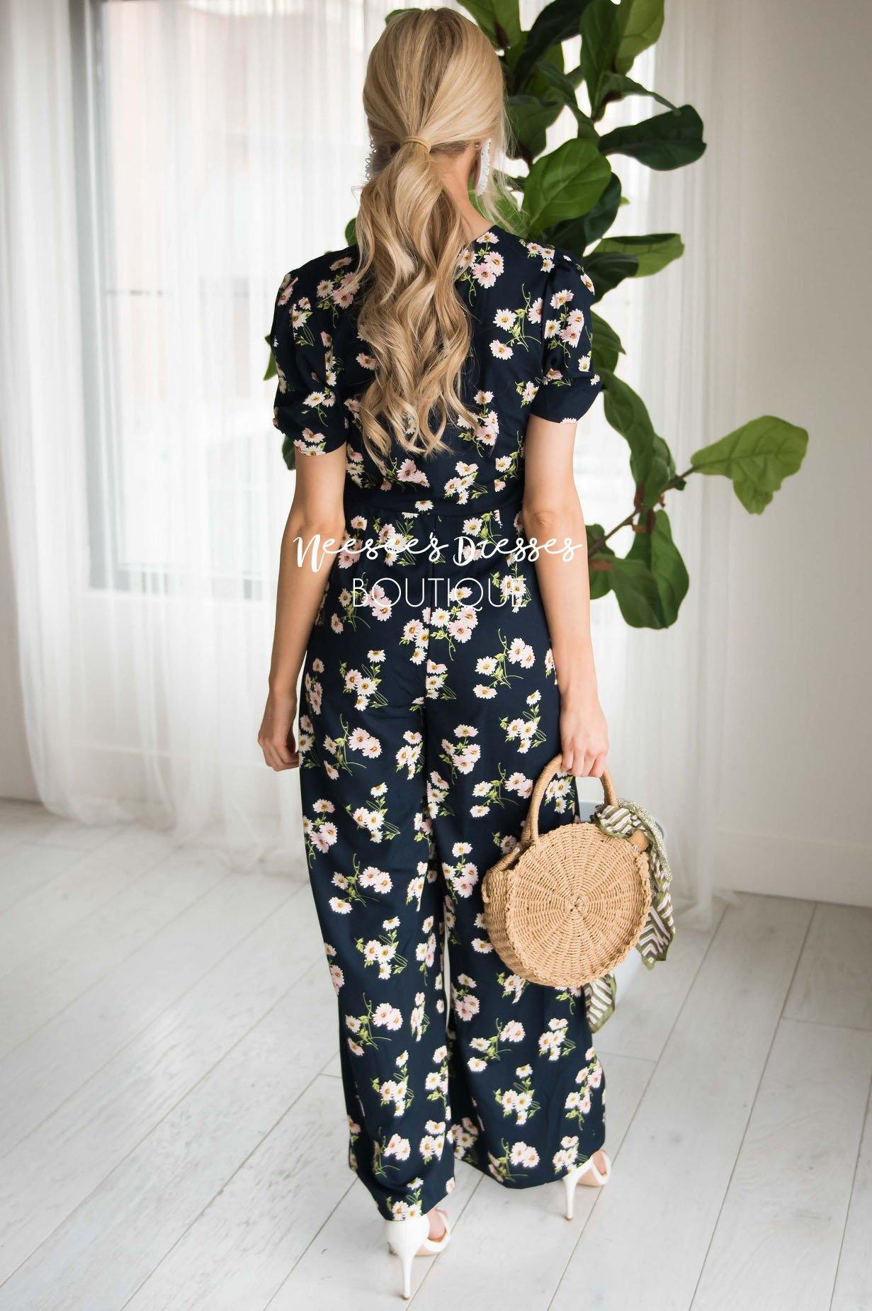 The Kalley Floral Jumpsuit