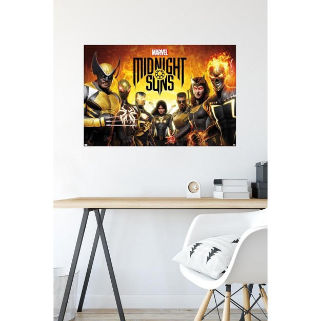 Trends International Marvel Midnight Suns Key Art Unframed Wall Poster Prints