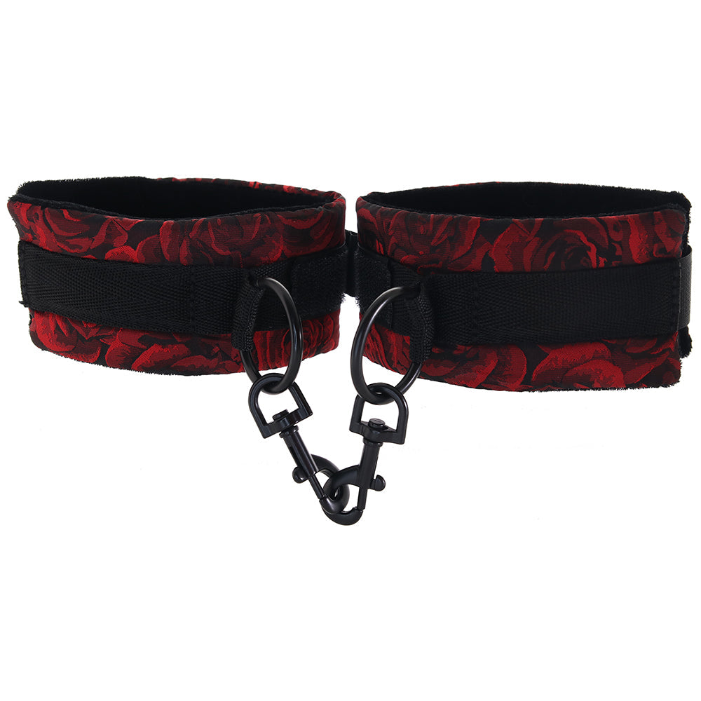 Secret Kisses Rosegasm Soft Bondage Cuffs