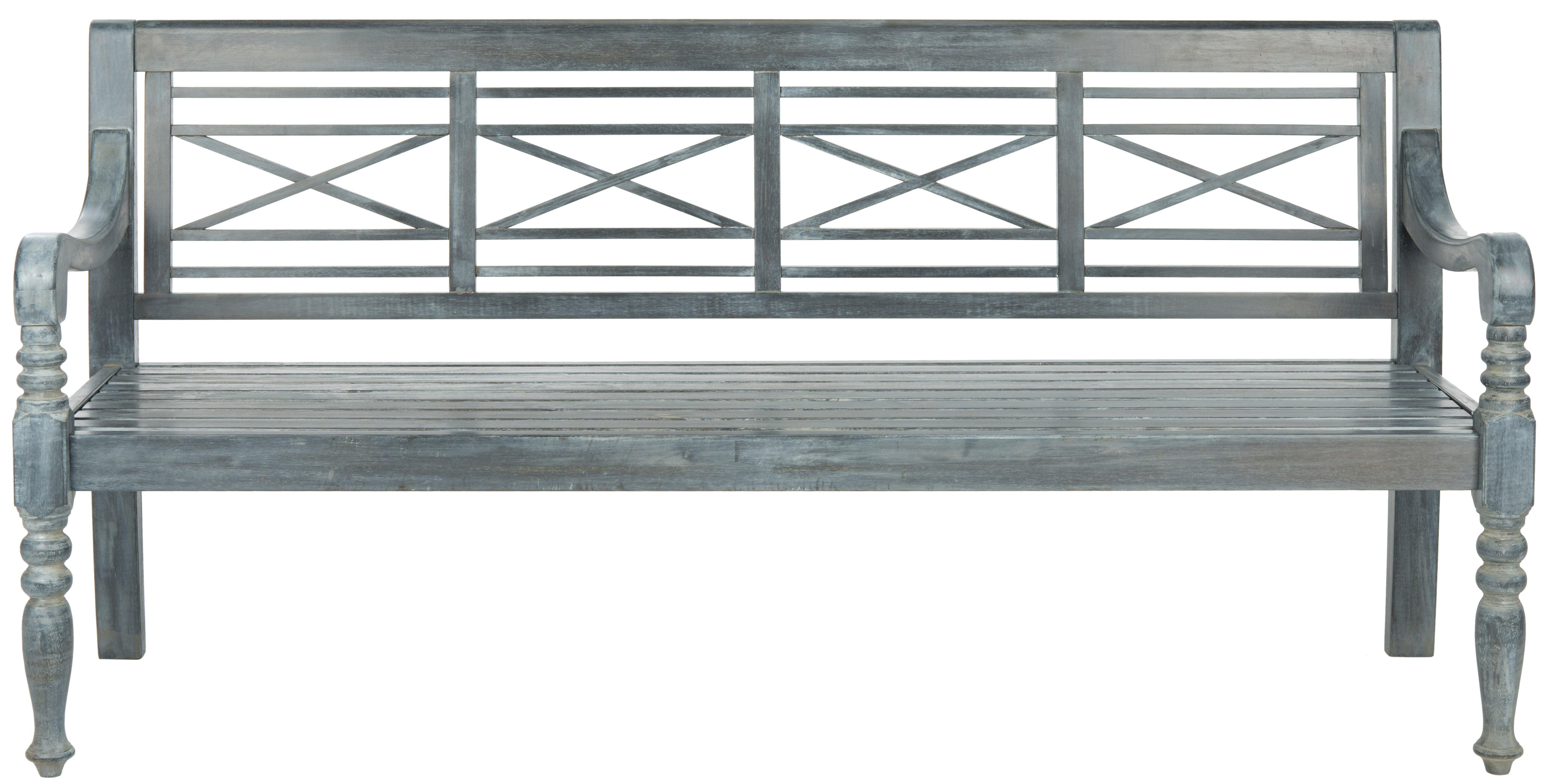 Safavieh Karoo Indoor/Outdoor Contemporary Acacia Bench