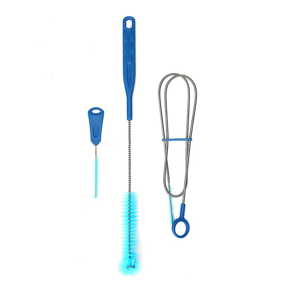 4 In 1 Water Bag Cleaner Set Universal Water Reservoir Clean Set Flexible Long Brush For Hose Small Brush For Bite Valve Big Brush For Bladder Hanger