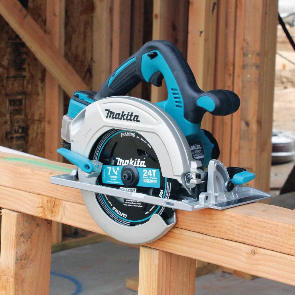 Makita 18V X2 LXT Lithium-Ion (36V) Cordless 7-1/4 In. Circular Saw (Tool Only) XSH01Z from Makita