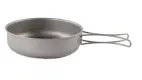 Diameter 174mm Ultralight Titanium outdoor camping frying pan