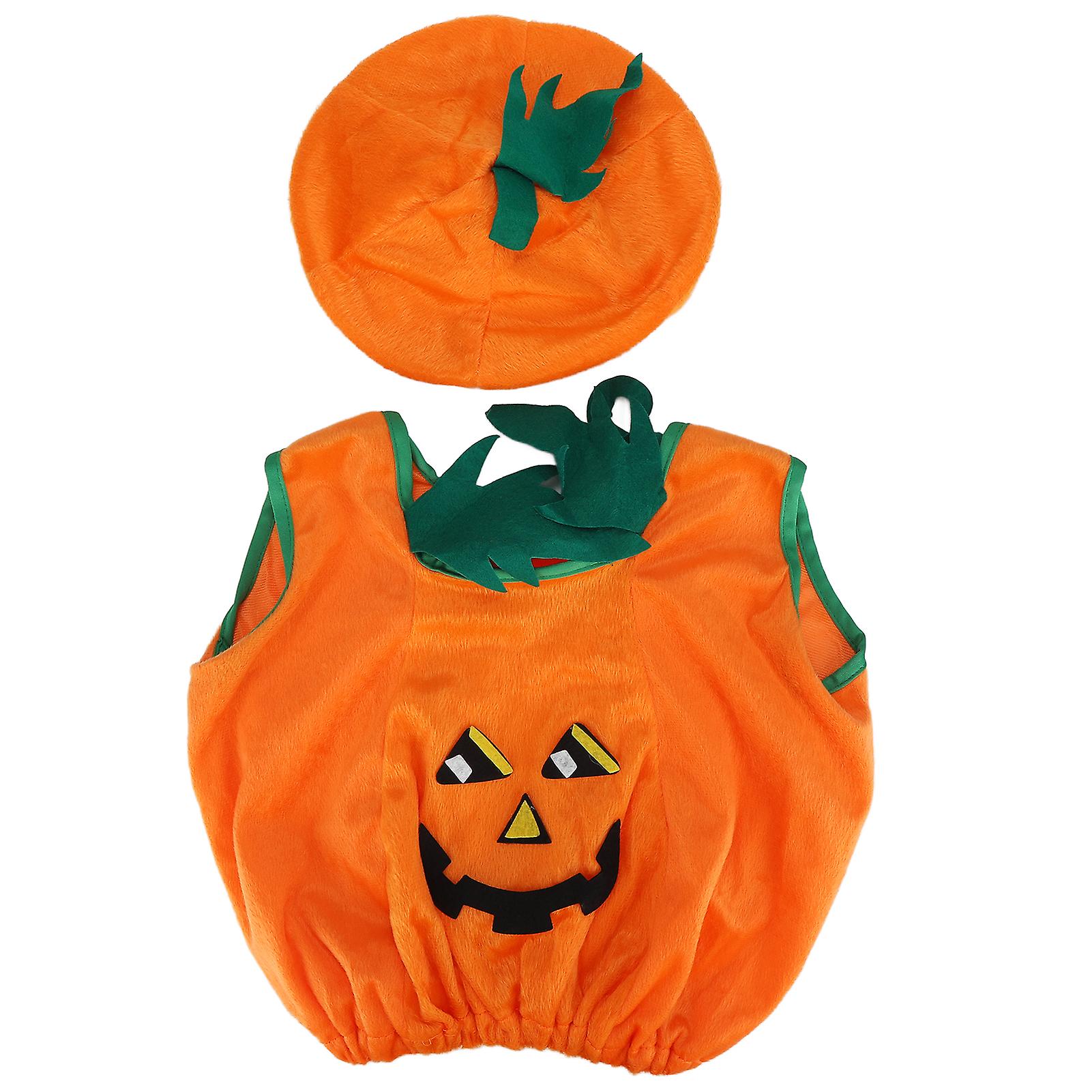 Halloween Pumpkin Clothes Children Halloween Festival Costume Decoration For Cosplay Party