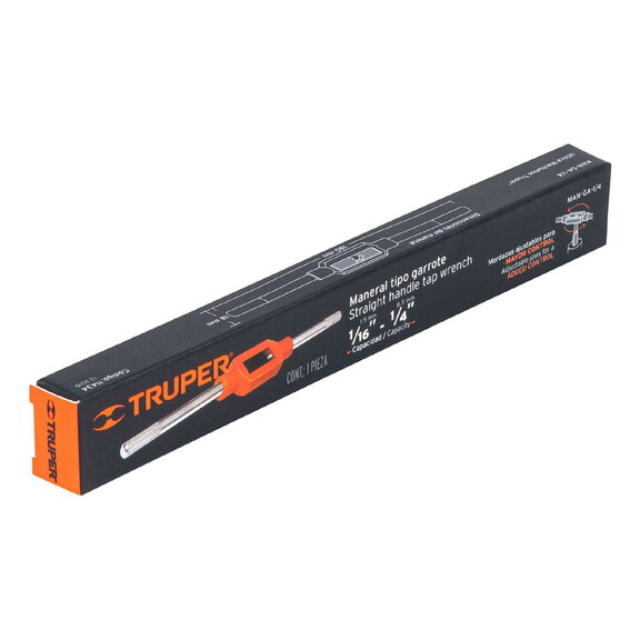 Truper 11436 1/2 Straight Tap Wrenche