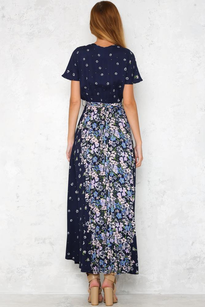 Happening Now Maxi Dress Navy