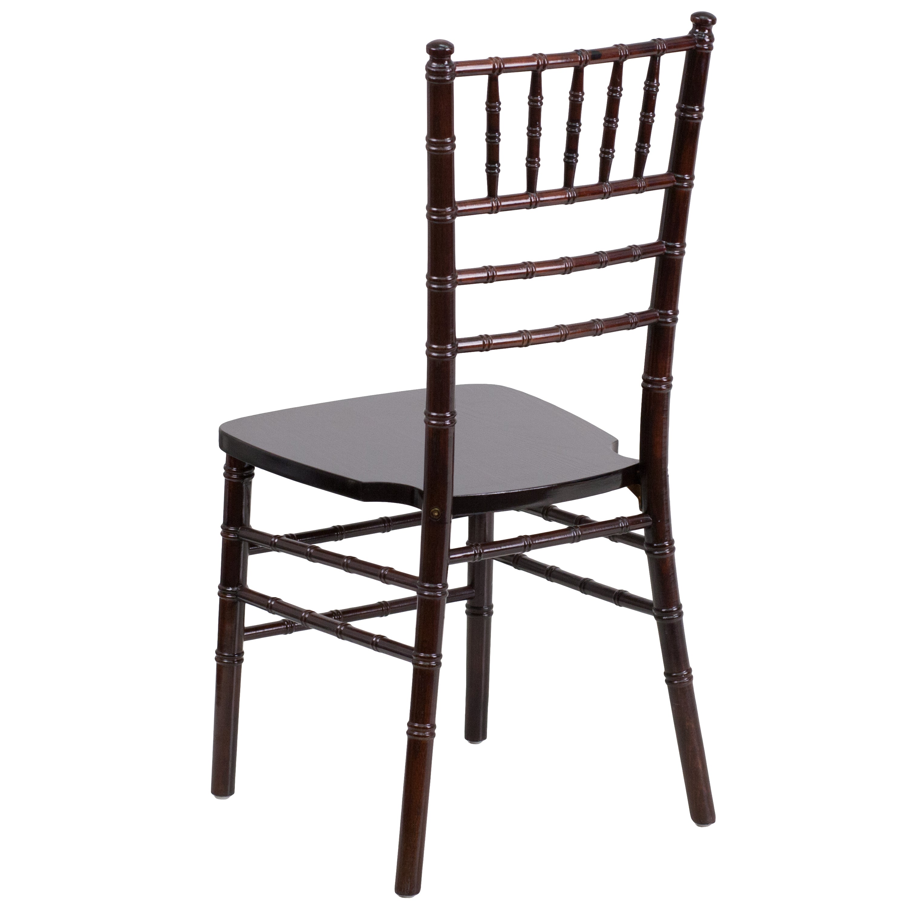 Emma + Oliver Walnut Wood Chiavari Chair