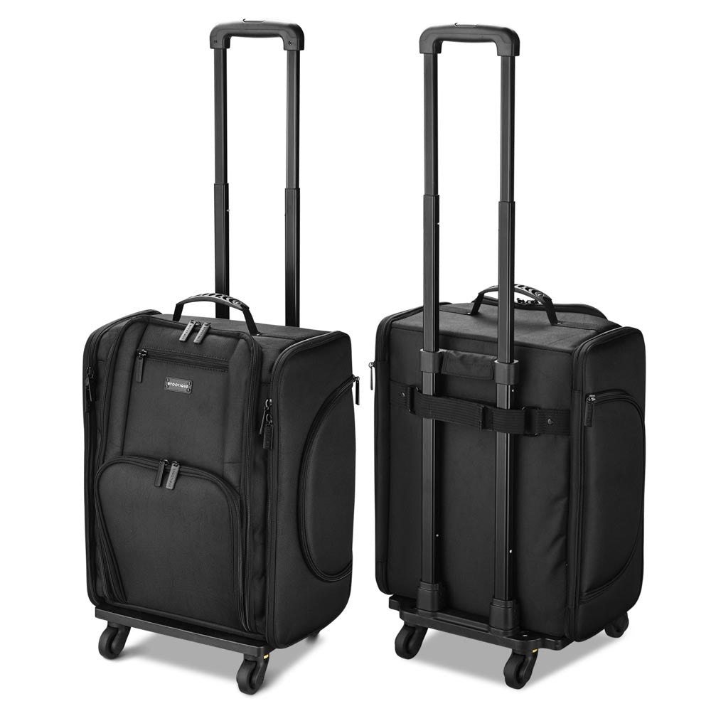 Byootique Rolling Case with Detach Trolley Wheels & Compartments