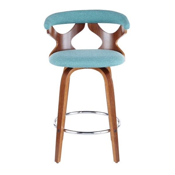 Carson Carrington Viby Mid-century Modern Counter Stools (Set of 2)