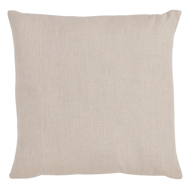 Saro Lifestyle Eucalyptus Print Throw Pillow