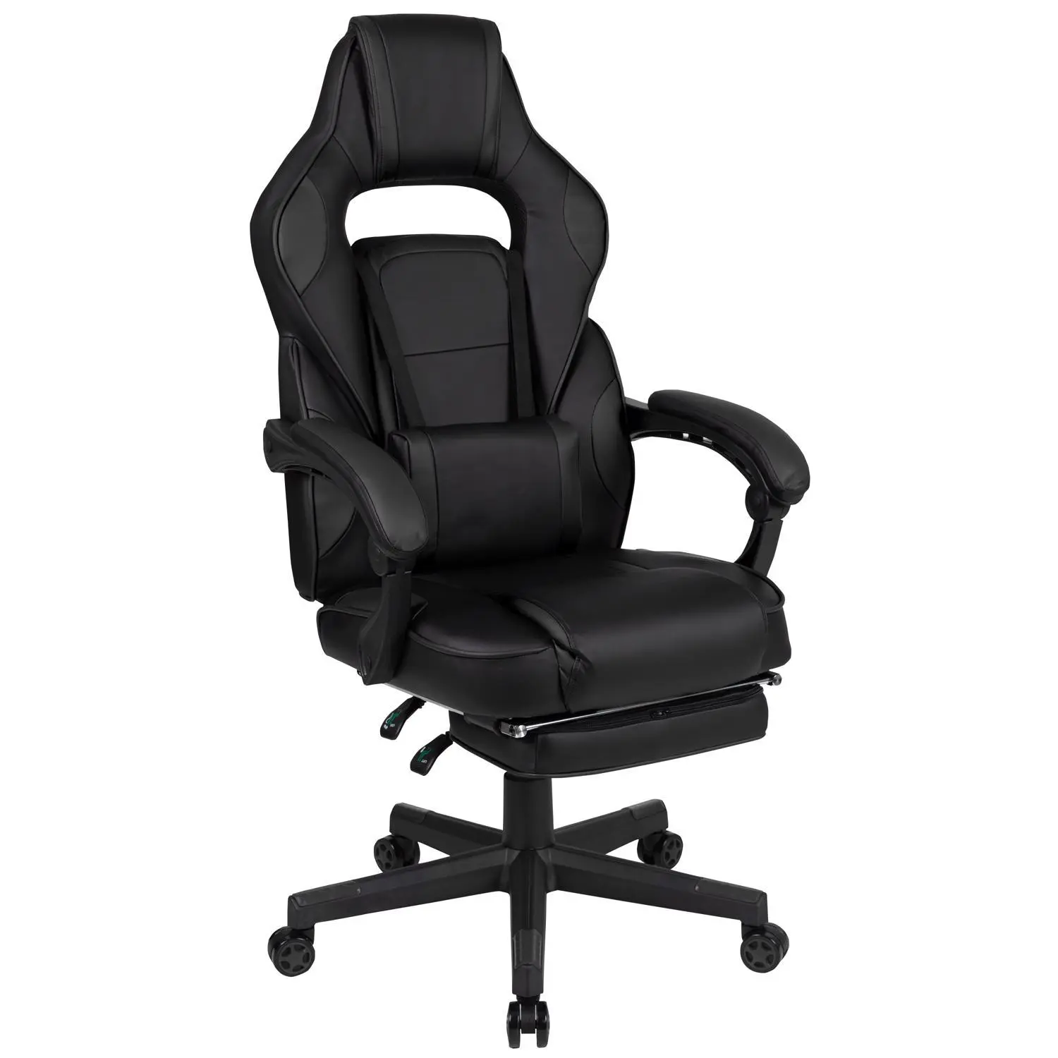 X40 Black Faux Leather Office Chair