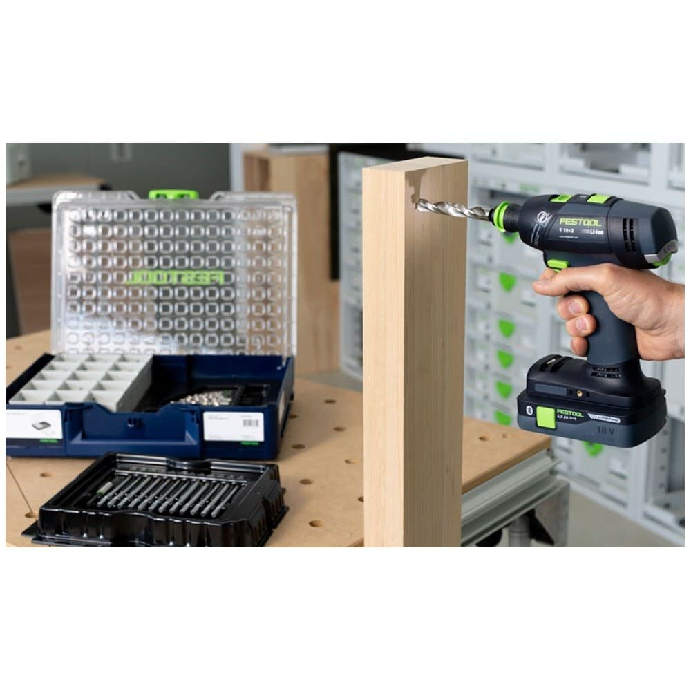 Festool Systainer3 and Bit Organizer M89 CE-F Centrotec 94pc Set 576932 from Festool