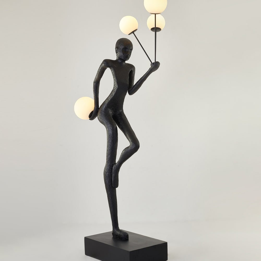 Juggling Sculptor Floor Lamp