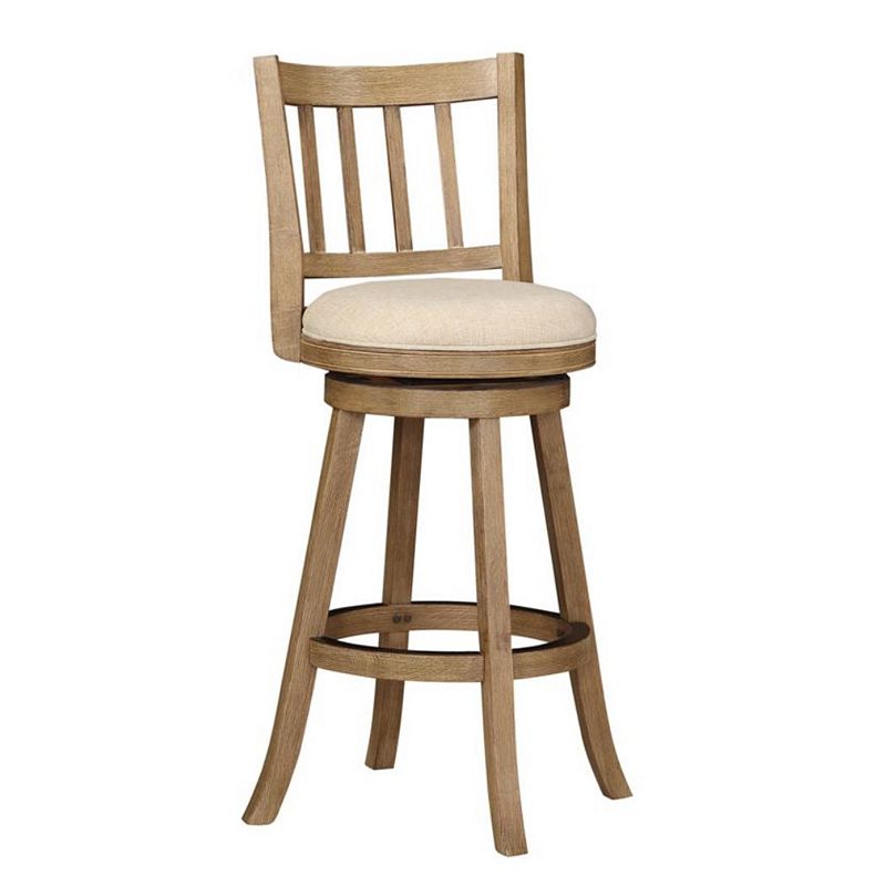 Boraam Sheldon Swivel Bar Stool 29 - Driftwood