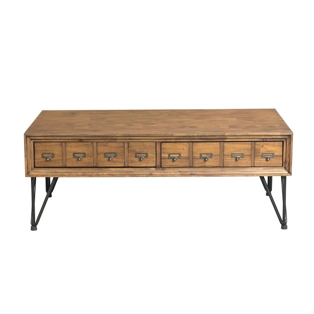 Tanner Coffee Table Light Walnut Picket House Furnishings