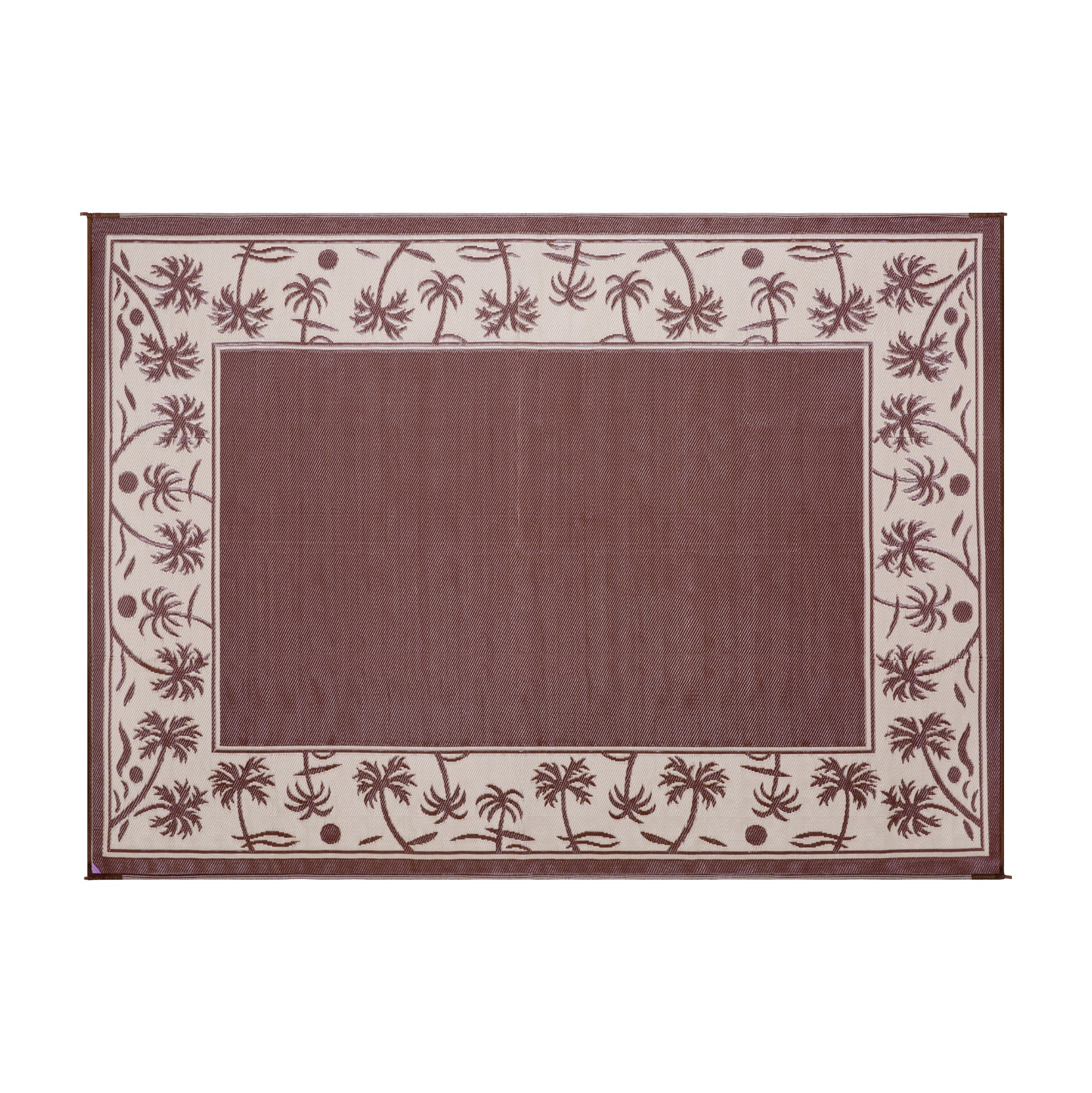 Stylish Camping Palm Tree Mat 9'x12'