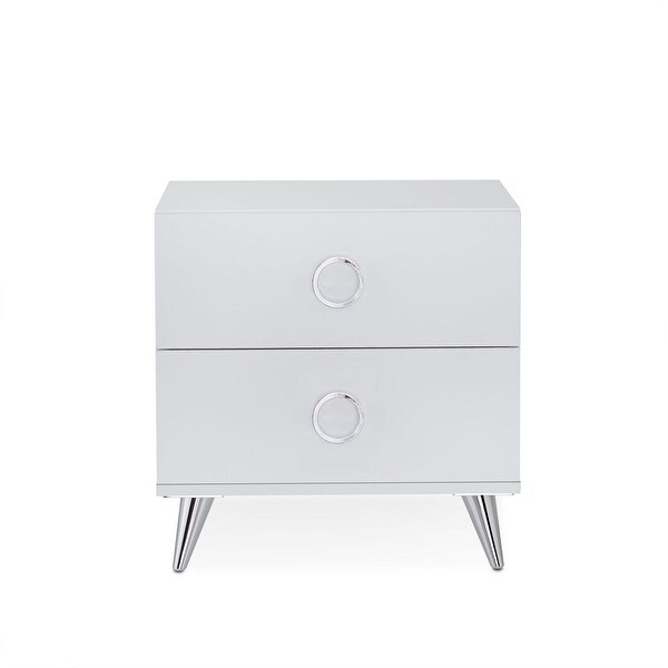 Night Table in White - - 35171105