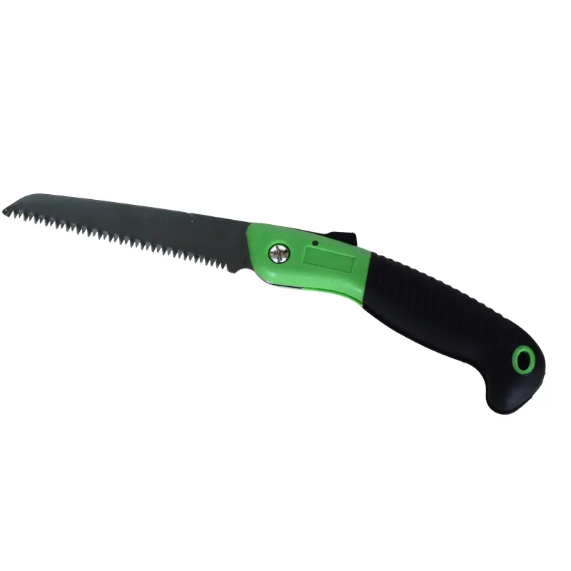 Folding Hand Saw  Purpose 65MN PP+TPR Folding Tree Pruning Garden Outdoor Lumberjack Hand Saw Waist Saw Double Hook Saw Tool