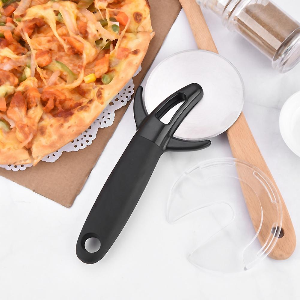 Multifunctional Stainless Steel Pizza Cutter Wheel Cake Cutting Tool for Kitchen Use