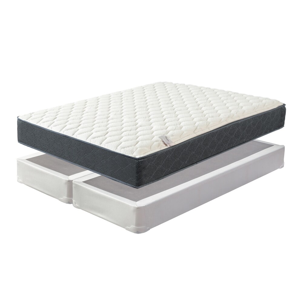 Onetan  9 Inch Medium Tight Top Pocket Coil rolled Mattress with 4\