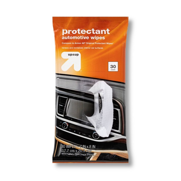 27ct Protectant Automotive Wipes Pouch