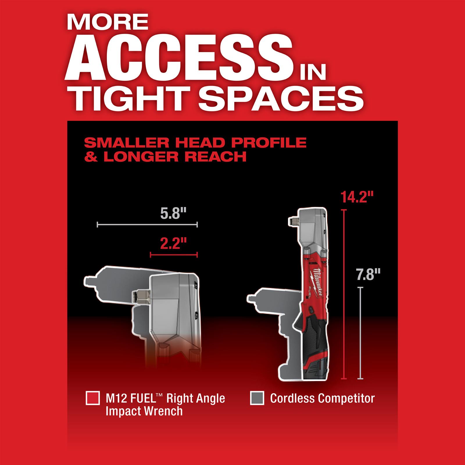 Milwaukee Tool 2465-20 Milwaukee M12 FUEL 3/8 in. Digital Torque Wrenches with ONE-KEY