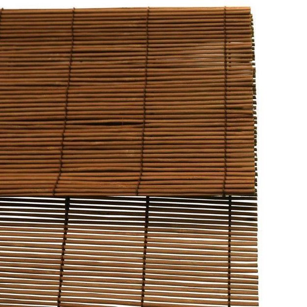 Outdoor Imperial Matchstick Rayon From Bamboo Cord free Natural Rollup Blinds Radiance