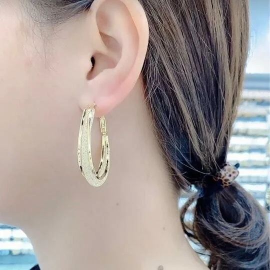 🔥HOT SALE - 49% OFF🔥To My Best Friend-Fashion Oval Earrings