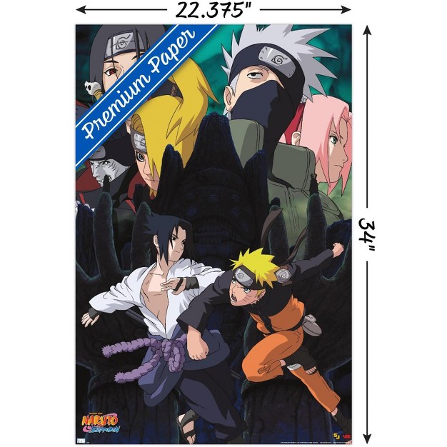 Trends International Naruto Action Unframed Wall Poster Prints