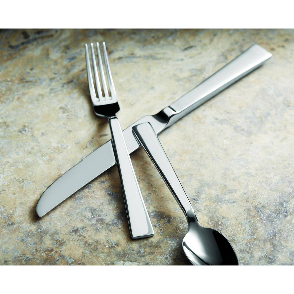 Oneida Fulcrum 1810 Stainless Steel Dinner Forks European Size (Set of 12) T657FEUF