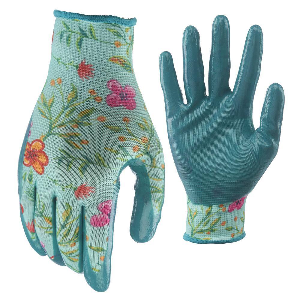 Digz Women's Medium Nitrile Coated Garden Gloves 79871-014