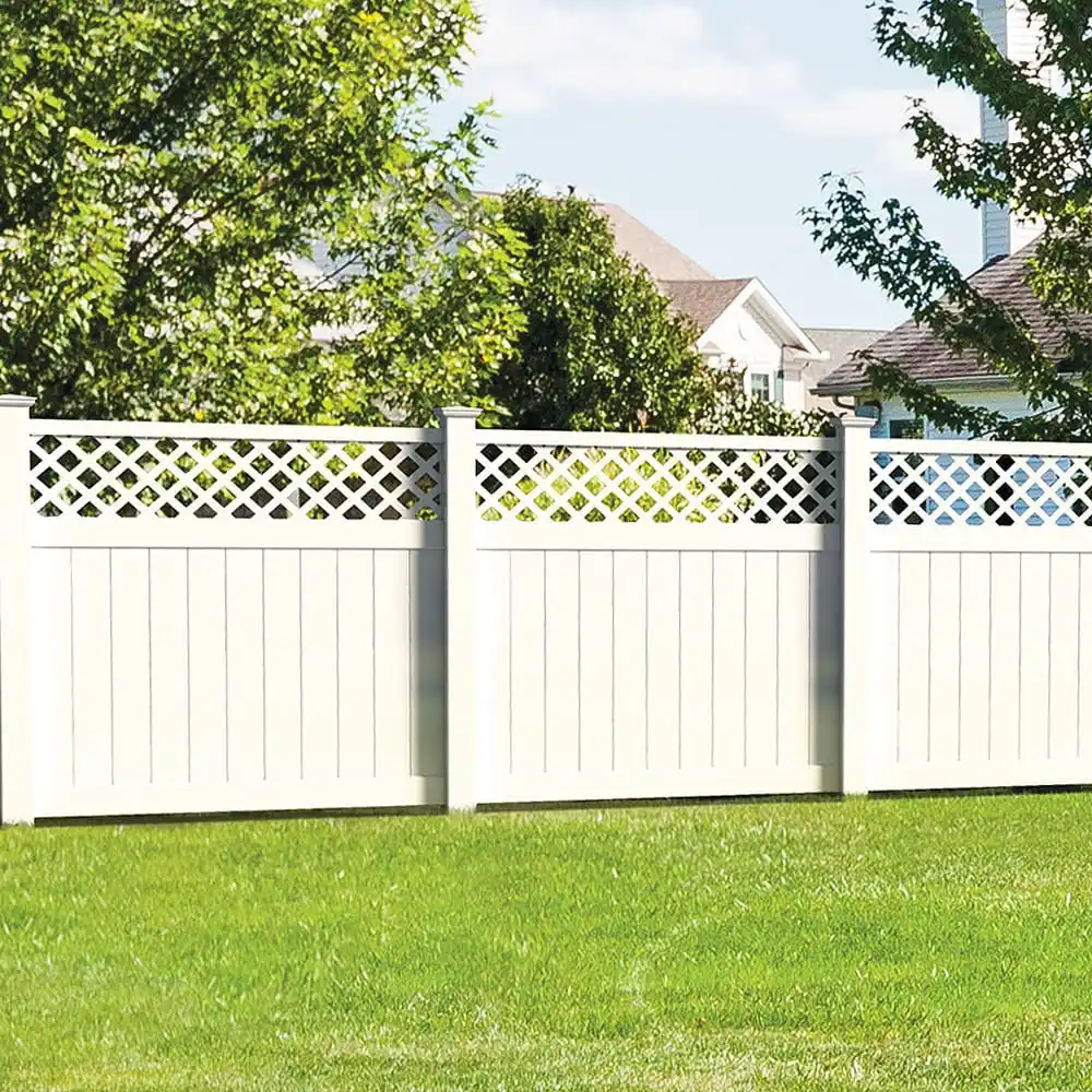 Lattice FRIENDLY ECO waterproof Garden Supplies Buildings Plastic PVC Vinyl Fencing Privacy Fencing  Fence Panels 8Ft