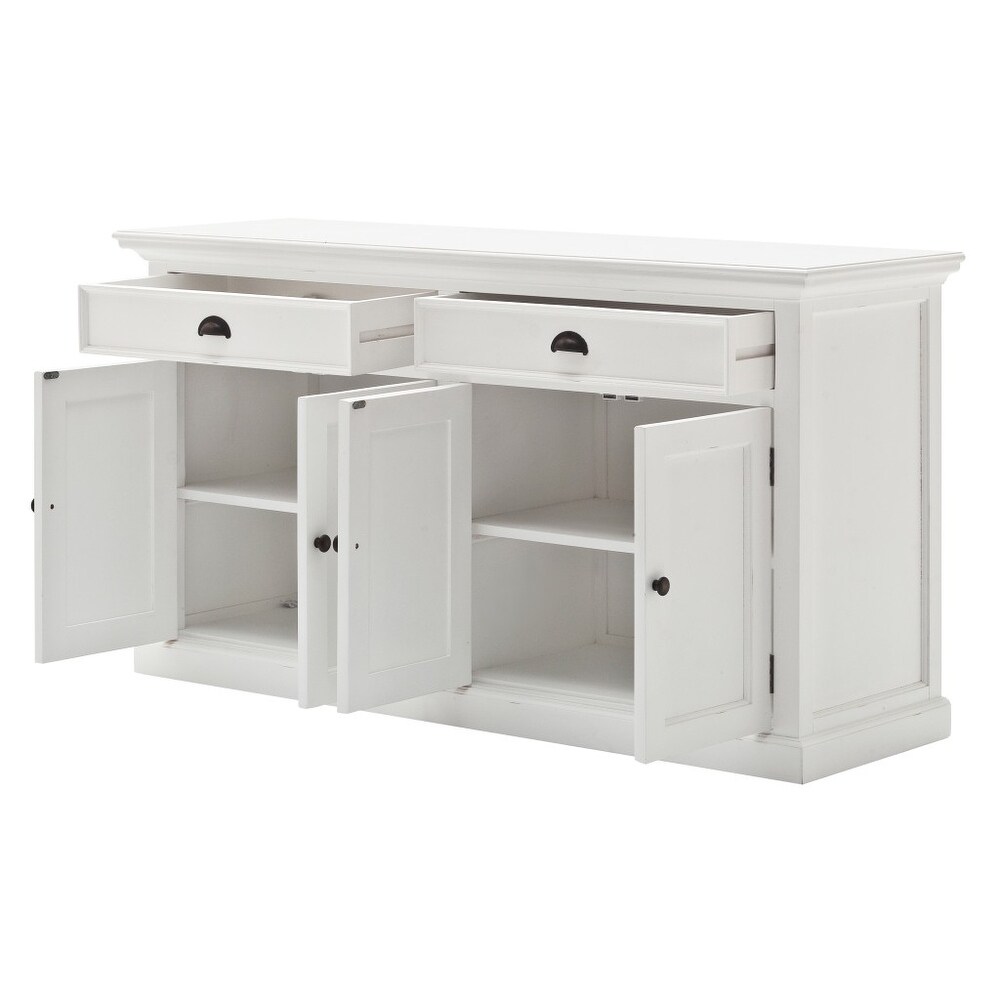 Modern Farmhouse White Buffet Server   33.46\