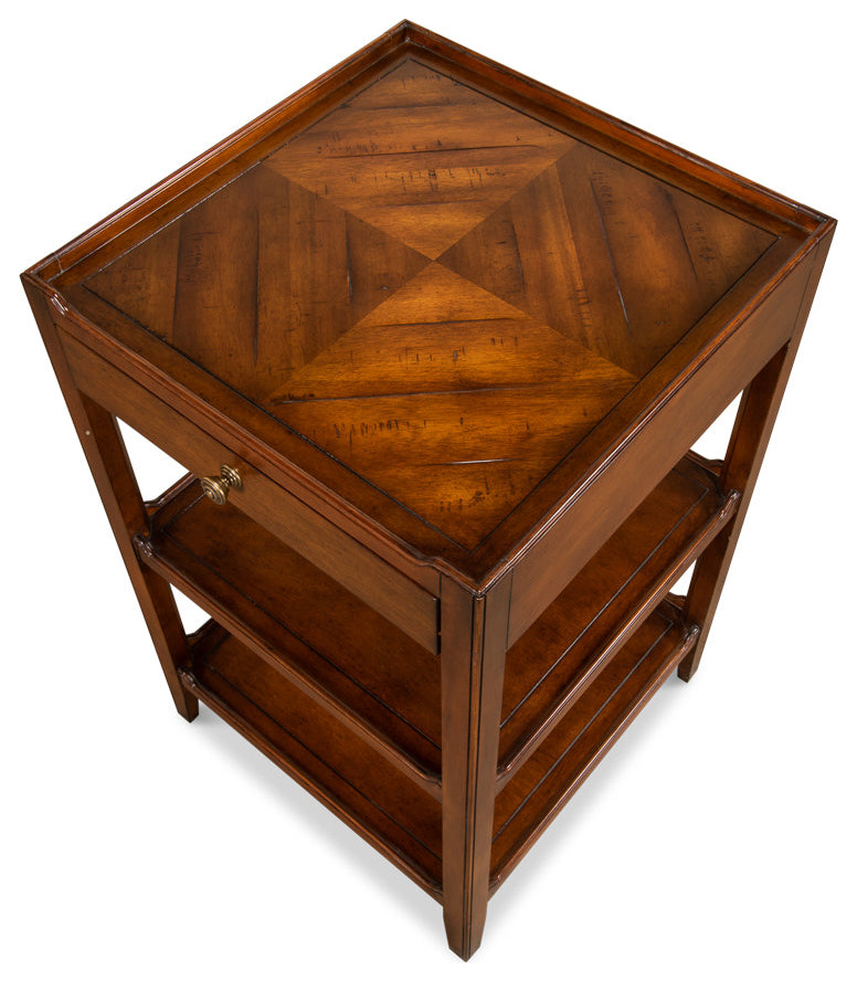 Triple Shelf Occasional Table   Traditional   Side Tables And End Tables   by Sideboards and Things  Houzz