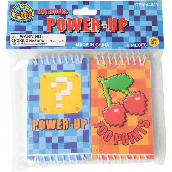 U.S. Toy 4629 Power Up Notebooks / 8 PC