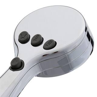 Delta ActivTouch 9-Spray Patterns 1.75 GPM 3.75 in. Wall Mount Handheld Shower Head in Chrome 54424-18-PK