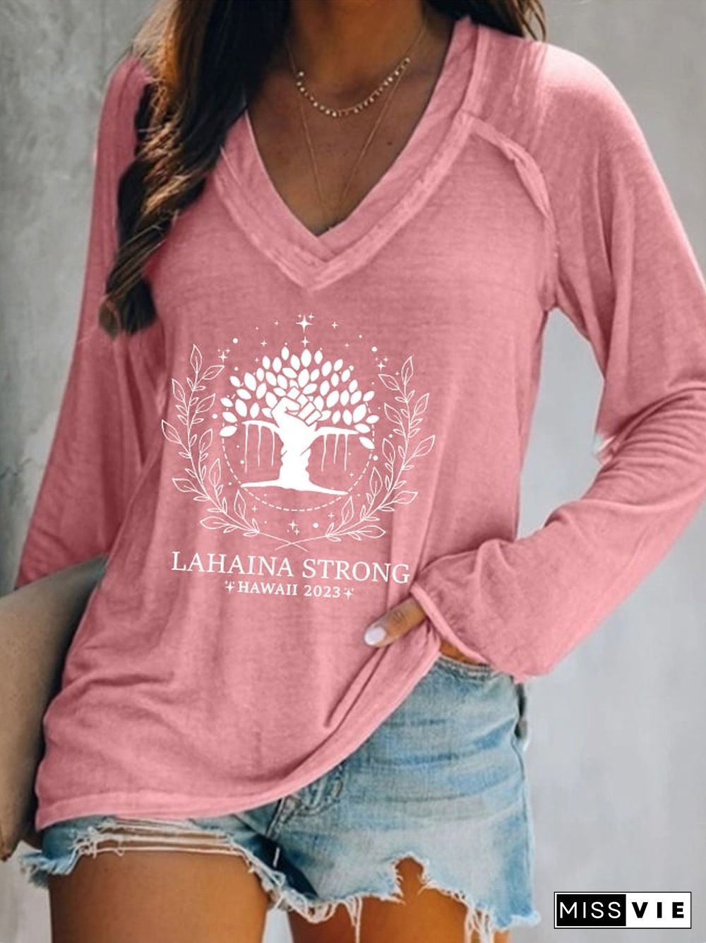 Women's Lahaina Strong Casual T-Shirt