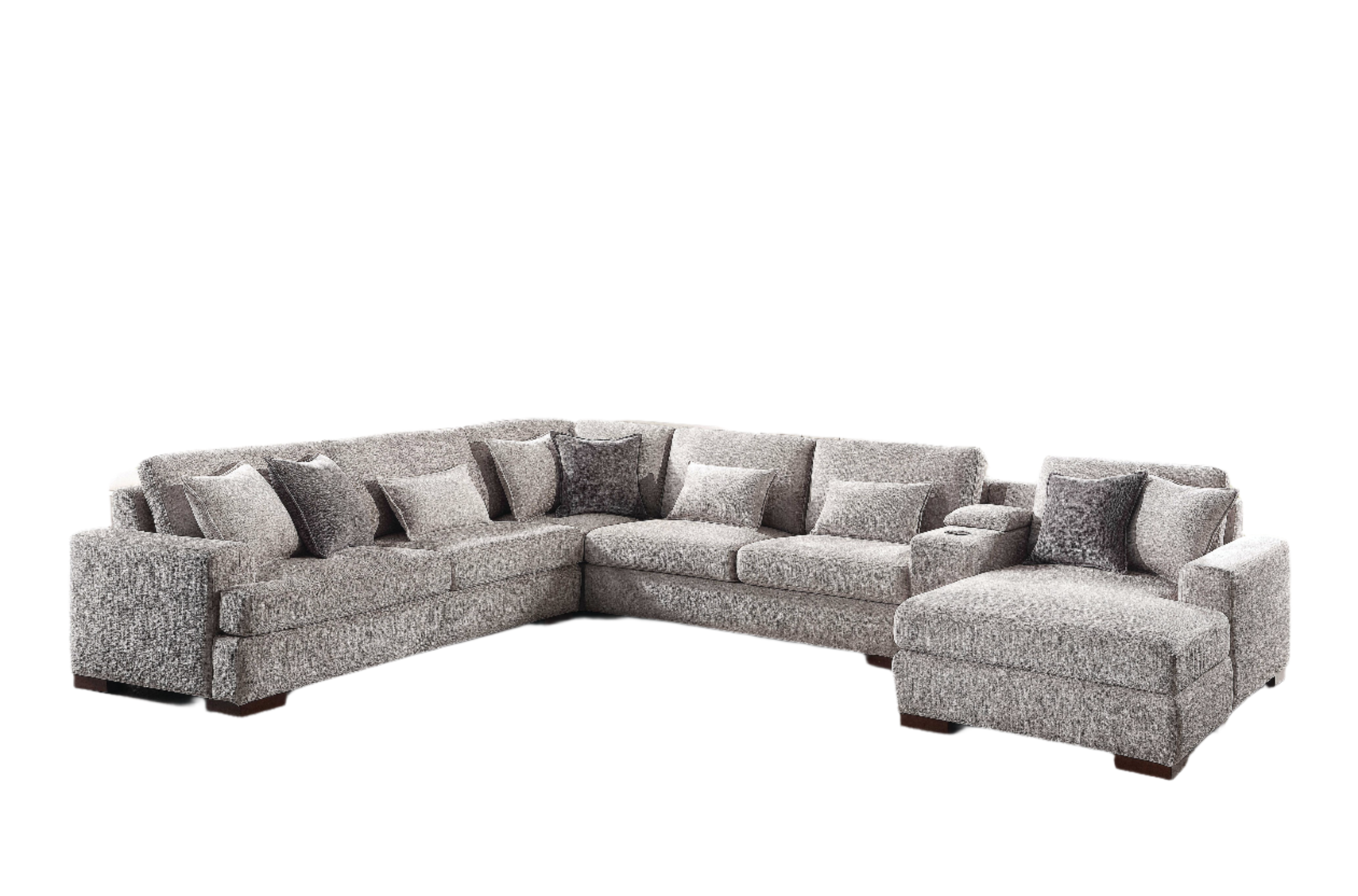 City Sky 5 Piece Sectional