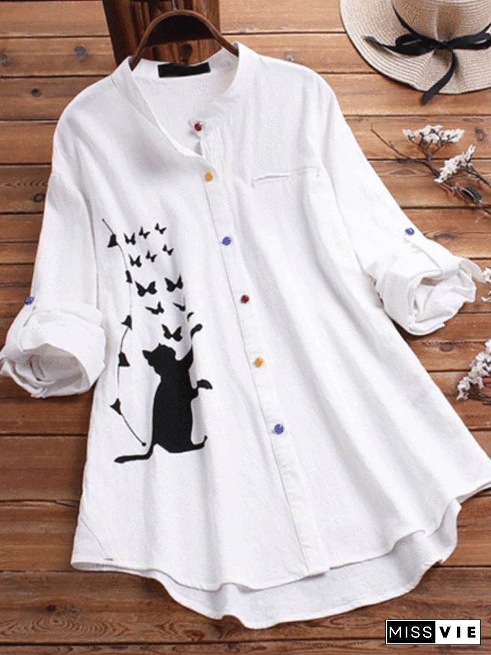 Women's A-Line Dress Short Mini Dress 3/4 Length Sleeve Animal Print Fall Plus Size Hot Casual Black M L XL XXL 3XL 4XL White Dresses