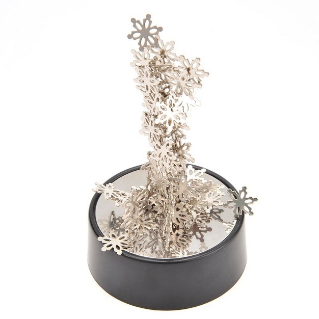 Insten Magnetic Snowflakes Desktop Sculpture Desk Toy amp Decoration For Teens And Adults