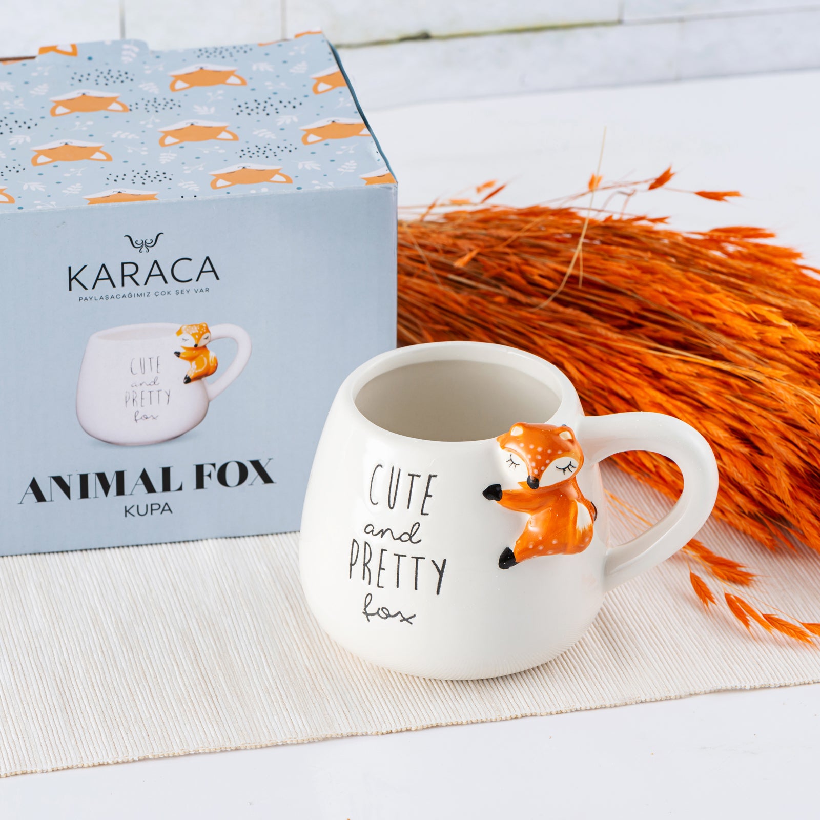 Karaca Animal Fox Mug 153.03.07.8756