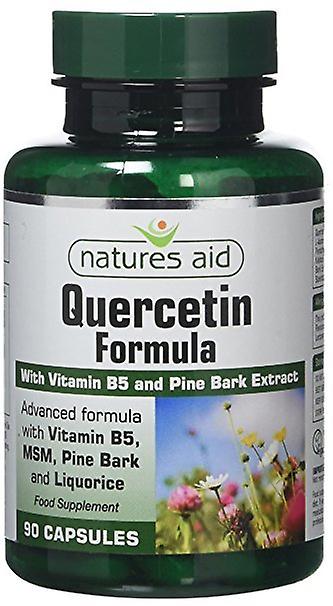 Nature's Aid Quercetin Formula With Vitamin B5 and Msm  90 Capsules